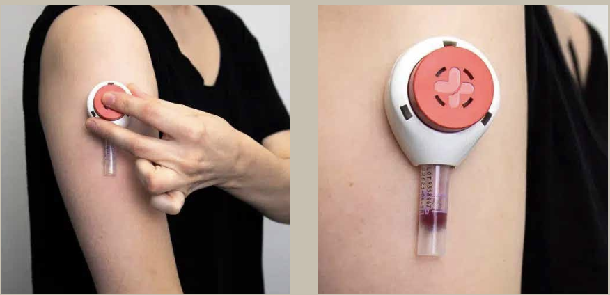 Blood testing with Tasso